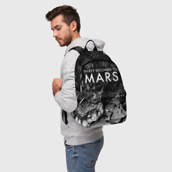 Рюкзак 3D Thirty Seconds to Mars black graphite - фото 2