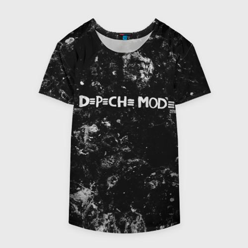 Накидка на куртку 3D Depeche Mode black ice, цвет 3D печать - фото 4