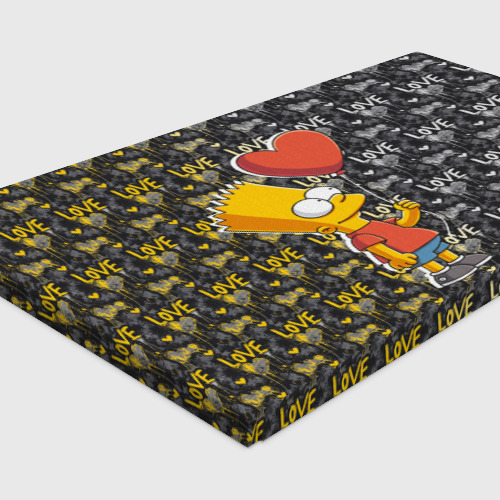 Холст прямоугольный Барт с шариком, цвет 3D печать - фото 4