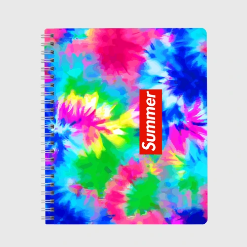 Тетрадь Color abstraction - summer