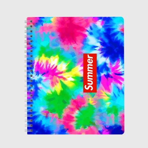Тетрадь Color abstraction - summer