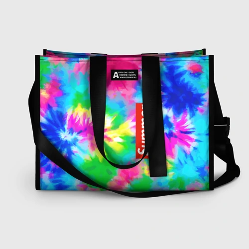 Сумка-шоппер 3D Color abstraction - summer