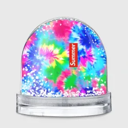 Игрушка Снежный шар Color abstraction - summer