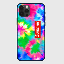 Чехол для iPhone 12 Pro Max Color abstraction - summer