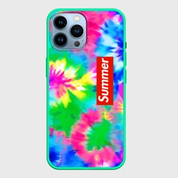 Чехол для iPhone 14 Pro Max Color abstraction - summer