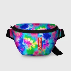 Поясная сумка 3D Color abstraction - summer