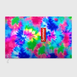 Флаг 3D Color abstraction - summer