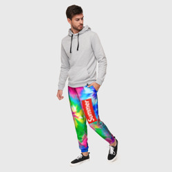 Мужские брюки 3D Color abstraction - summer - фото 2