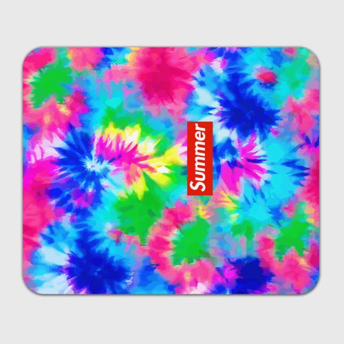 Прямоугольный коврик для мышки Color abstraction - summer