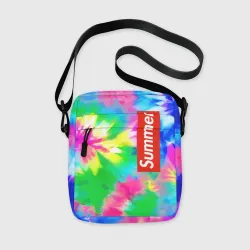 Сумка через плечо 3D Color abstraction - summer