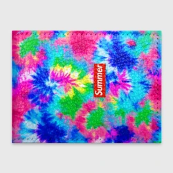 Обложка для студенческого билета Color abstraction - summer