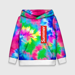 Детская толстовка 3D Color abstraction - summer