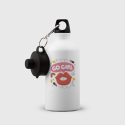 Бутылка спортивная Go girl lips - фото 2