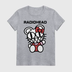 Женская футболка хлопок Radiohead toy