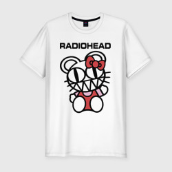 Мужская футболка хлопок Slim Radiohead toy