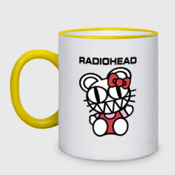 Кружка двухцветная Radiohead toy