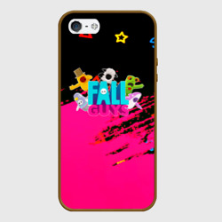 Чехол для iPhone 5/5S матовый Fall Guys kids color