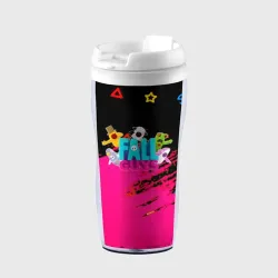 Термокружка-непроливайка Fall Guys kids color
