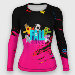 Женский рашгард 3D Fall Guys kids color