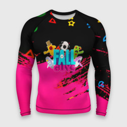Мужской рашгард 3D Fall Guys kids color
