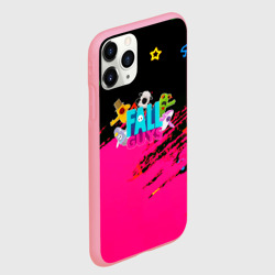 Чехол для iPhone 11 Pro Max матовый Fall Guys kids color - фото 2