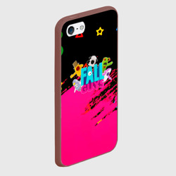 Чехол для iPhone 5/5S матовый Fall Guys kids color - фото 2