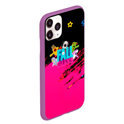 Чехол для iPhone 11 Pro Max матовый Fall Guys kids color - фото 2