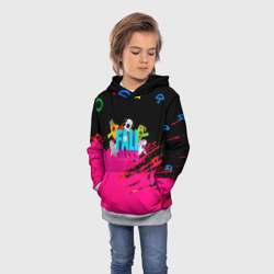 Детская толстовка 3D Fall Guys kids color - фото 2