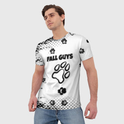 Мужская футболка 3D Fall Guys game - фото 2