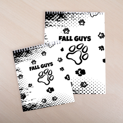 Скетчбук Fall Guys game, цвет белый - фото 4