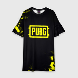 Детское платье 3D Pubg краски абстракция