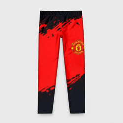 Детские леггинсы 3D Manchester United colors sport