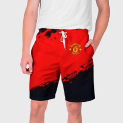 Мужские шорты 3D Manchester United colors sport