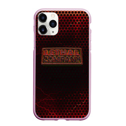 Чехол для iPhone 11 Pro матовый Lethal company red