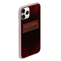 Чехол для iPhone 11 Pro матовый Lethal company red - фото 2