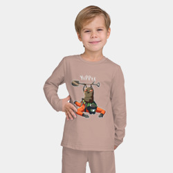 Детская пижама с лонгсливом хлопок Победа жука накопителя Lethal company - фото 2