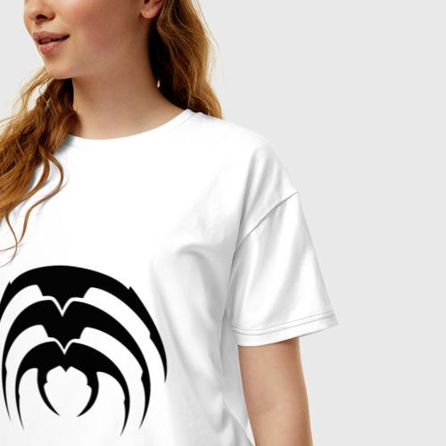 Женская футболка хлопок Oversize Command & Conquer: Скринны, цвет белый - фото 3