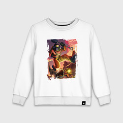 Детский свитшот хлопок Побего от Фугу Lethal company