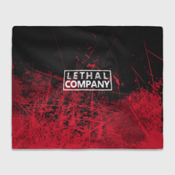 Плед 3D Lethal company red