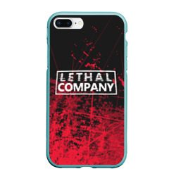 Чехол для iPhone 7Plus/8 Plus матовый Lethal company red