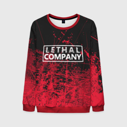 Мужской свитшот 3D Lethal company red