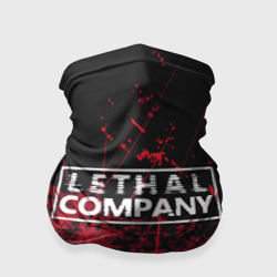 Бандана-труба 3D Lethal company red