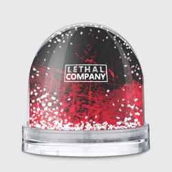 Игрушка Снежный шар Lethal company red