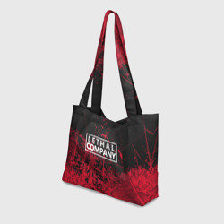 Пляжная сумка 3D Lethal company red - фото 2
