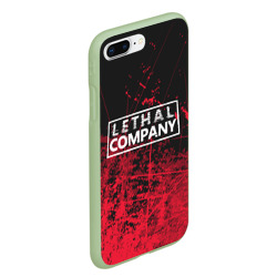 Чехол для iPhone 7Plus/8 Plus матовый Lethal company red - фото 2