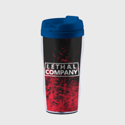 Термокружка-непроливайка Lethal company red