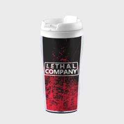 Термокружка-непроливайка Lethal company red