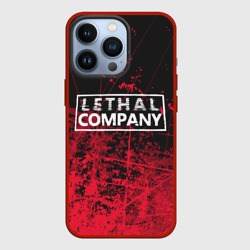 Чехол для iPhone 13 Pro Lethal company red