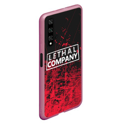 Чехол для Honor 20 Lethal company red - фото 2