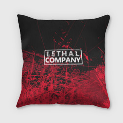 Подушка 3D Lethal company red